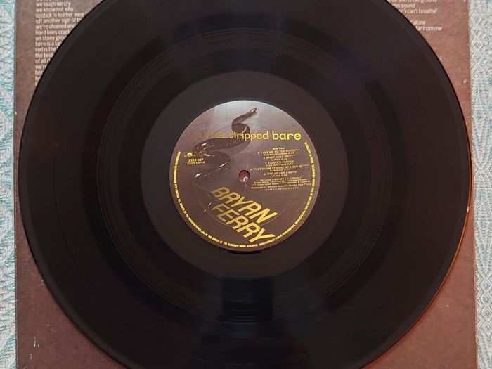 Bryan Ferry - The Bride Stripped Bare - Vinyl