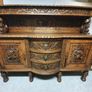 Hand-carved set of wooden furniture Image 7