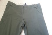 Khaki Green Trousers - Size 14