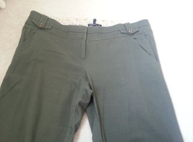 Khaki Green Trousers - Size 14