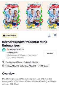 2x Mind Enterprise Ticketd