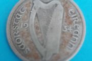 Ireland 1934 Harp Florin in Fine condition