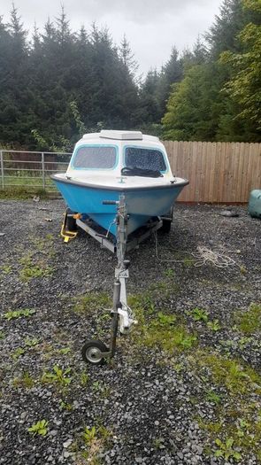 16ft cabin boat.