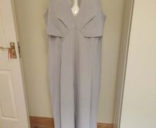 BNWT Asos lilac wide leg V-neck jumpsuit size UK18 EU46 Postage included