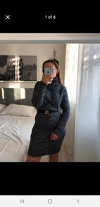 Hobbs Knit Dress Size Uk 10