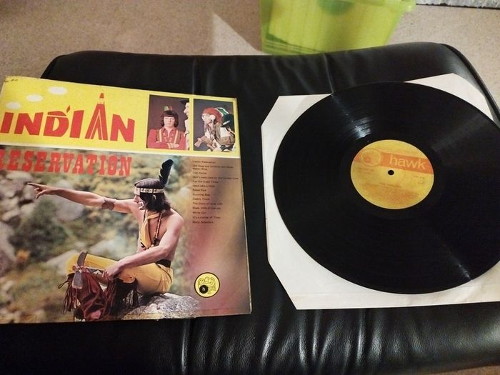 The Indians lps Irish showband
