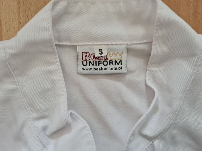kitchen jacket shirt uniform white S chif porter