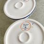 Set of 2 Candle holder 5.5 x 12 cm (1739501) Golden Summer Royal Copenhagen Faience Image 7