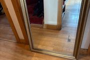 Solid Metal Golden Mirror