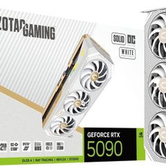 New!! Zotac Nvidia Geforce Rtx 5090 Solid Oc White