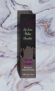 Revolution- I Heart Makeup - Lip Lava Molten Chocolate - Salted Caramel - New