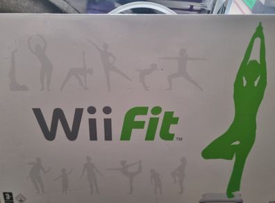 Nintendo Wii console with balance board and 21 games