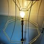 Antique brass floor lamp Image 7