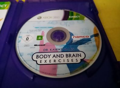 Kinect Dr Kawashima s Body and Brain Exercises XBOX 360 Games Original