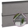 Wall Cladding Panels 8 pcs Grey 170x15 cm WPC Image 2