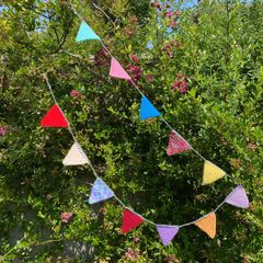 Hand Knit Party Bunting