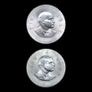 Eire 2 x 10 shillings 1966 Easter Rising Silver Coin Image 3