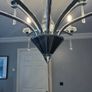 Modern Chrome and Crystal Chandelier Image 6