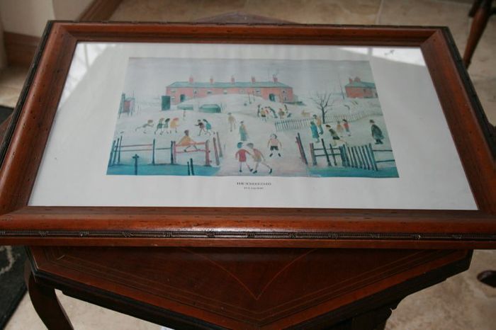 "The Schoolyard" By L.S.Lowry
