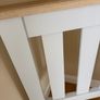 Grey and oak single bed Image 7