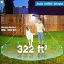 NEW SALE | 2 Pack Solar Lights Outdoor, 138 LED Solar Security Lights Motion Sensor with 3 Lighting Modes, Solar Powered Lights Waterproof Solar Wall Lights Outdoor for Fence Garden Yard Garage Image 3