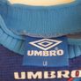 Vintage Manchester United 1995-1997 Large Boys Gk Goalkeeper Umbro Shirt Image 3
