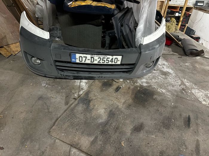 Front bumper Dispatch, Scudo 2007
