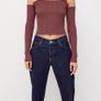 Zara knit top with contrast straps New size Large Image 3