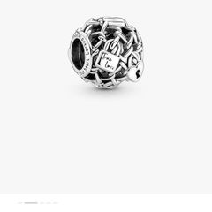 Pandora padlock charm
