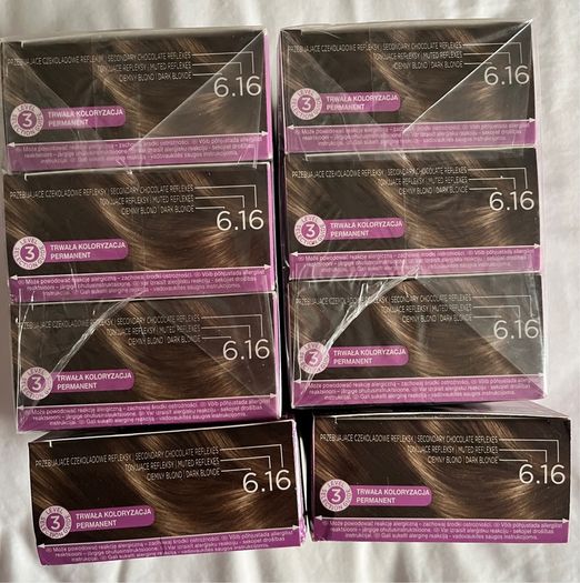 8 x Schwarzkopf Color Expert 6.16 pearly brown