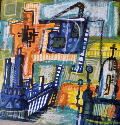 Cross-Border Impressions, Miniature Abstract Series