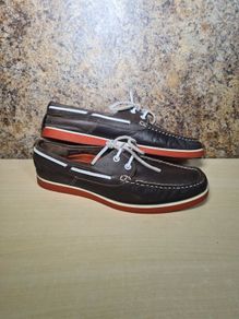 mens CHATHAM brown boat red sole armada marine deck shoes Size UK 9 EU 43
