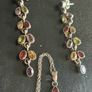 silver set necklace and earrings Image 2