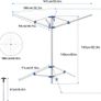 NEW SALE | Rotary Washing Line Foldable | 4 Arms 16M Large Drying Area | Free Standing Aluminium Camping Clothes Airer Image 7