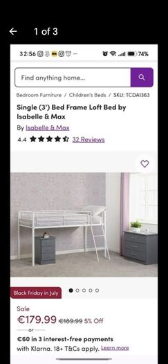 loft bunk bed