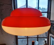 Vintage UFO Pendant Light