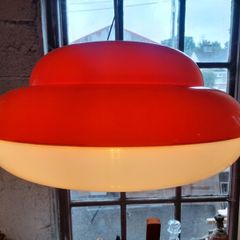Vintage UFO Pendant Light