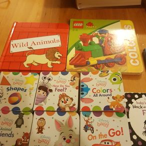25 Children minature educational books.  In good condition.
