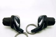 Shimano RevoShift SL-RS36 Twist Grip Shifter -3/7/21 Speed + Grips Black 100% ORIGINAL AND BRAND NEW.