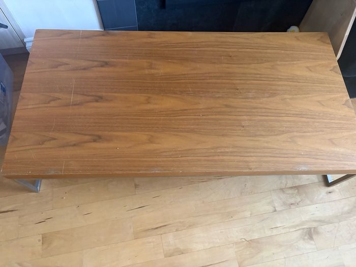Very low coffee table 60x120xH26cm Rectangular Center Table