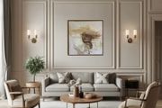 Original Abstract Painting Dublin Painting Quiet Living Art