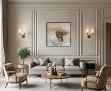 Original Abstract Painting Dublin Painting Quiet Living Art