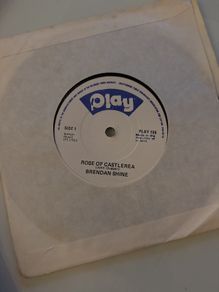 vinyl Brendan shine rose of castlerea 7"
