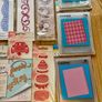 HUGE LOT of Craft Clearout items NEW & Used. Stamps, Die Cutters, Embossing folders, ets. Image 6