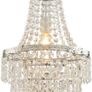 5 Tier Teardrop Crystal Beaded Chandelier Lamp Shade Pendant Light Image 2