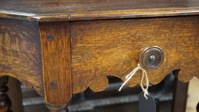 Pair of Arts & Crafts Oak Side Tables