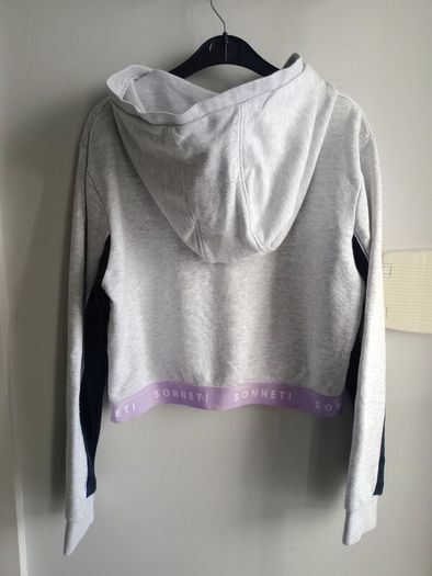 Sonneti cropped hooded girl jumper