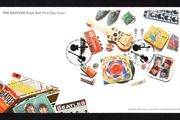 2007 Great Britain The Beatles Album Covers and Memorabilia Commemorative Stamps Miniature Sheet addressed First Day Cover (FDC) with Edinburgh pictorial cancel