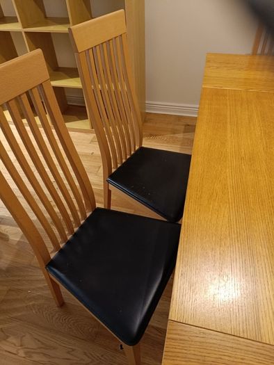 dining table and chairs