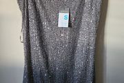 Silver Sequin Dress BNWT